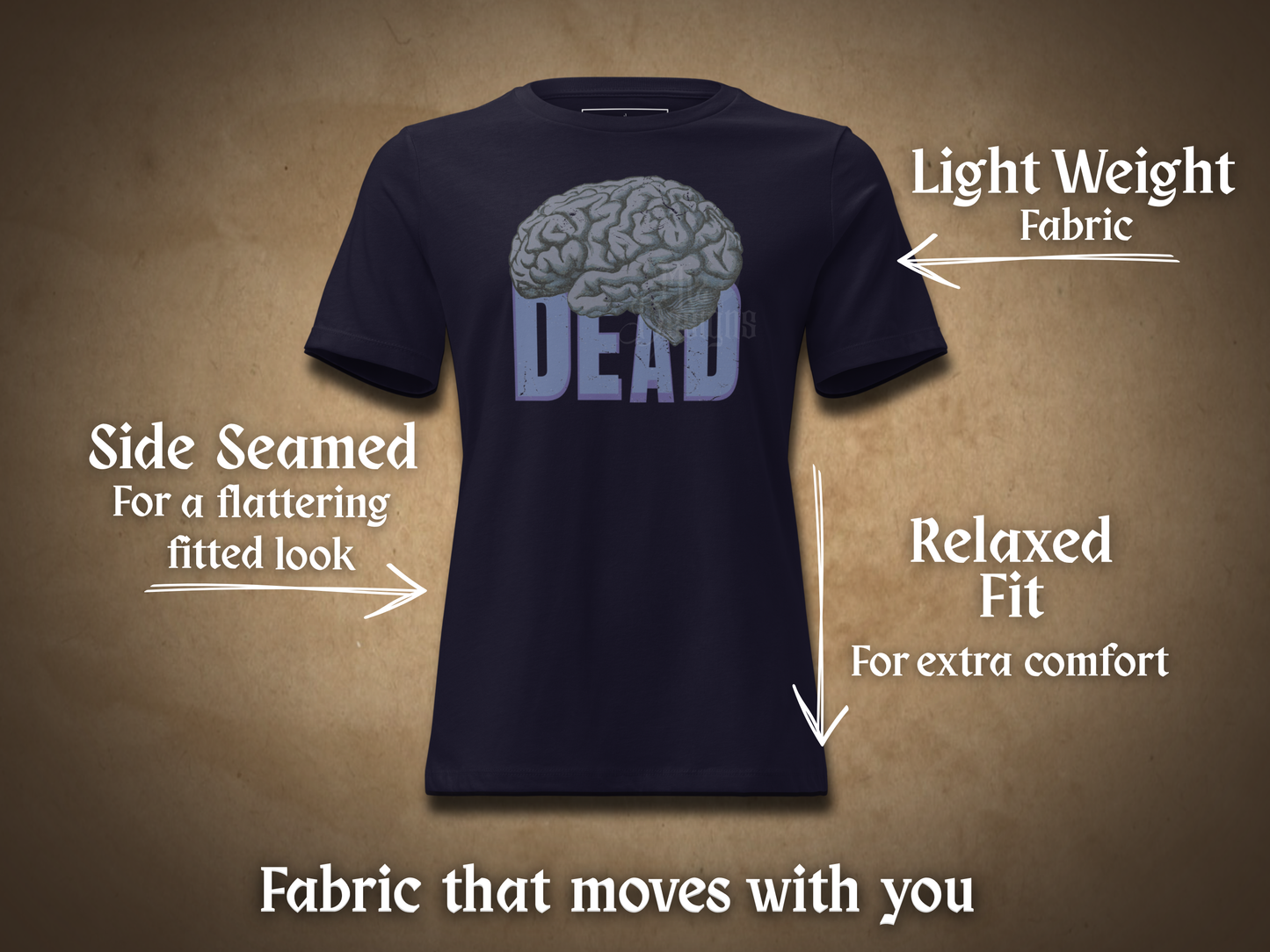Brain Dead Society Women's Relaxed Tee