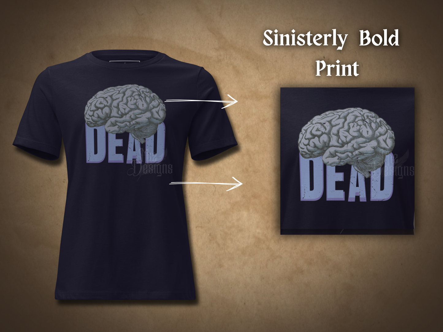 Brain Dead Society Women's Relaxed Tee