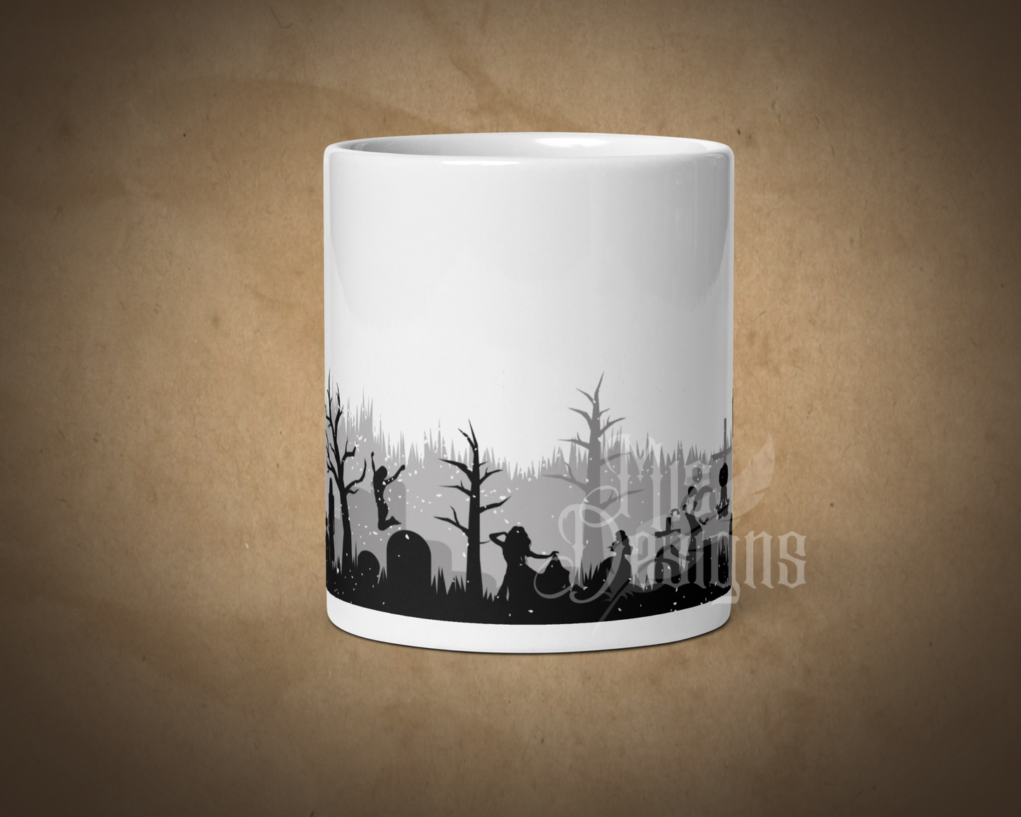 Dance Macabre Mug, Fall Mug, Halloween Mug, Coffee Mug, Mug for Her,