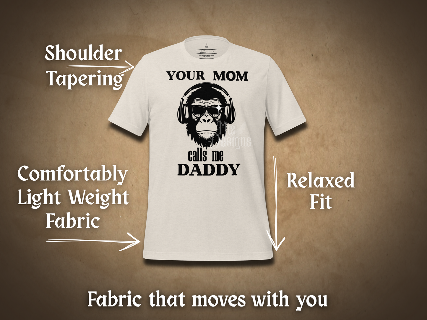 Your Mom Gorilla Mojo Graphic Shirt