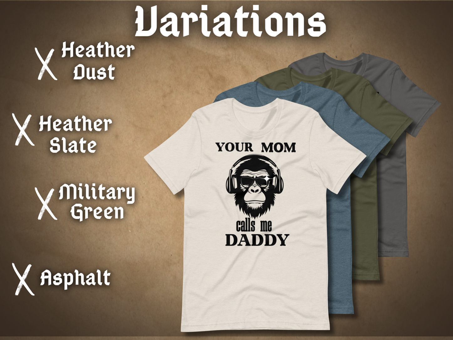 Your Mom Gorilla Mojo Graphic Shirt