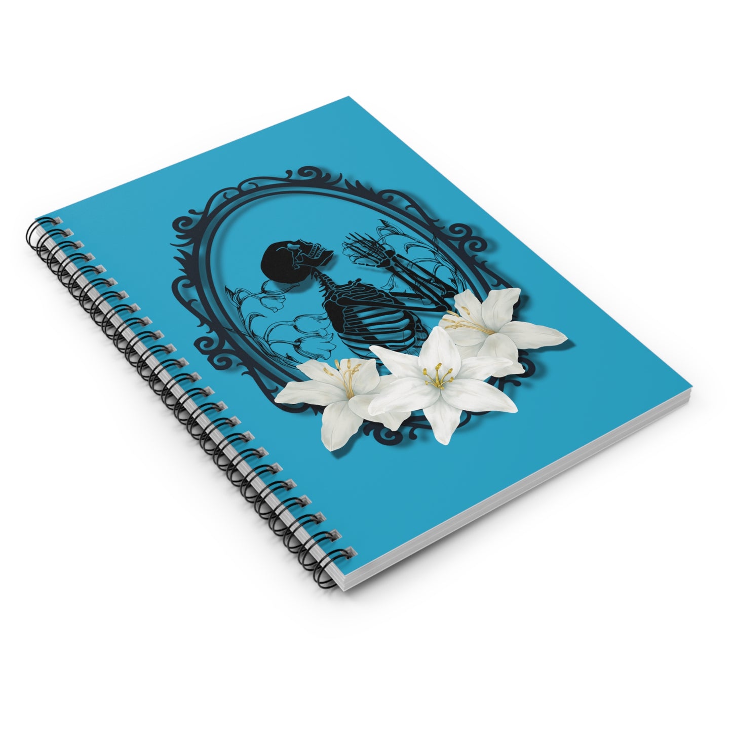 Floral Spiral Notebook - The Prayer