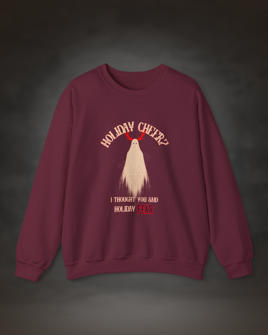 'I Thought You Said Holiday Fear' Cozy Christmas Sweater