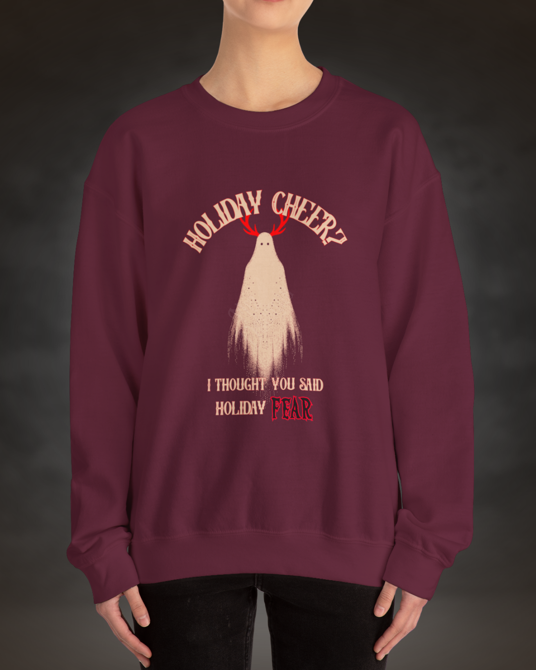 'I Thought You Said Holiday Fear' Cozy Christmas Sweater