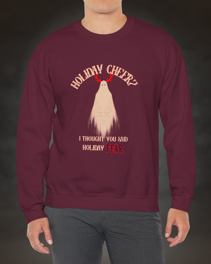 'I Thought You Said Holiday Fear' Cozy Christmas Sweater