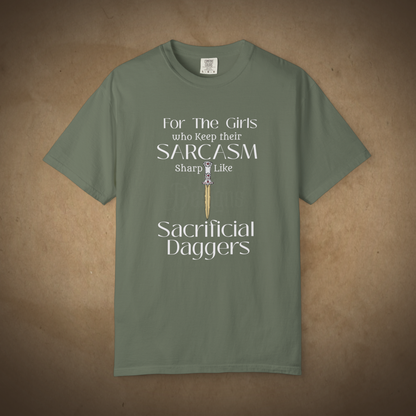 Sarcasm & Sacrificial Daggers - Tshirt for Women