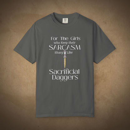 Sarcasm & Sacrificial Daggers - Tshirt for Women