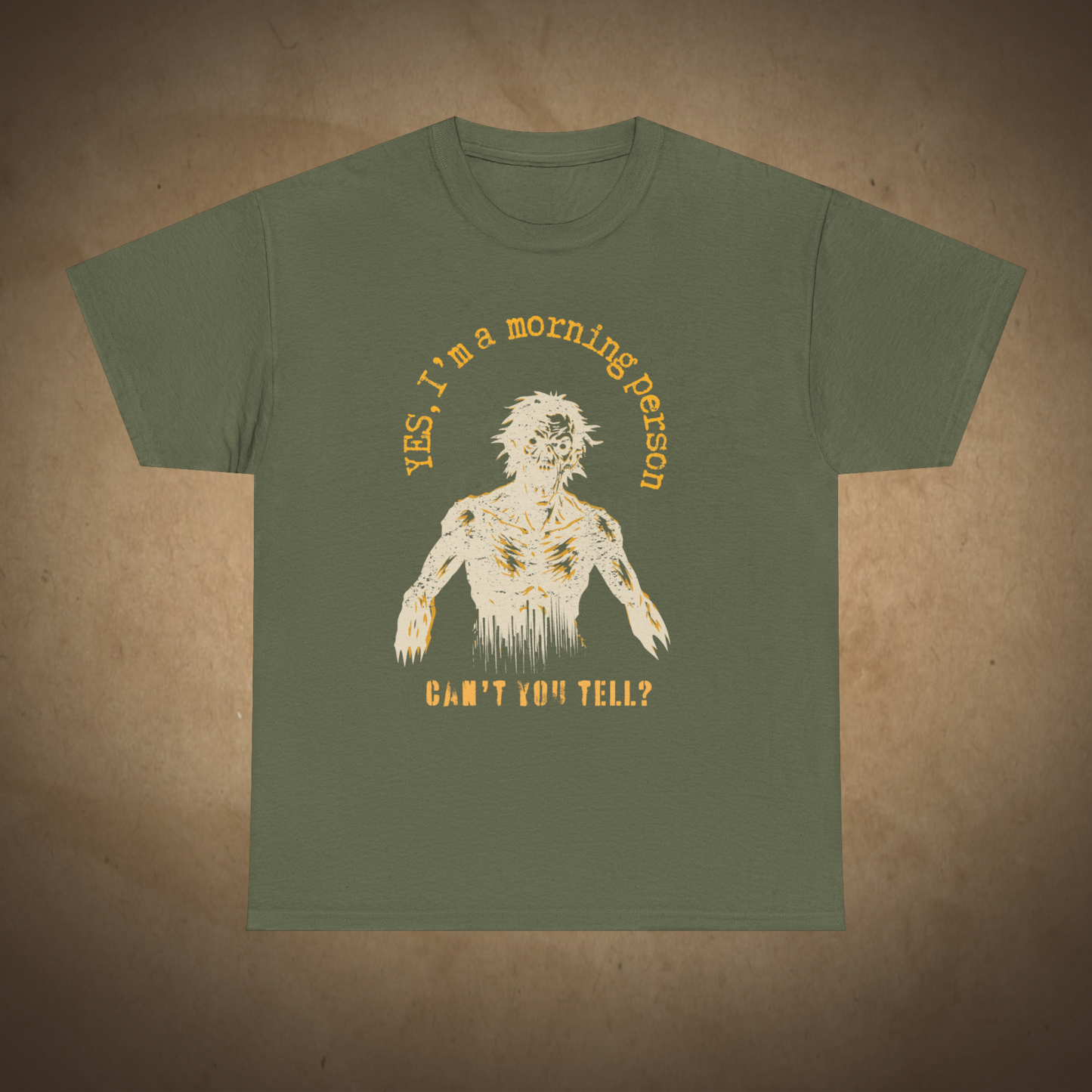 Morning Zombie Person - Men's Tshirt