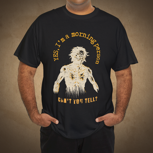 Morning Zombie Person - Men's Tshirt