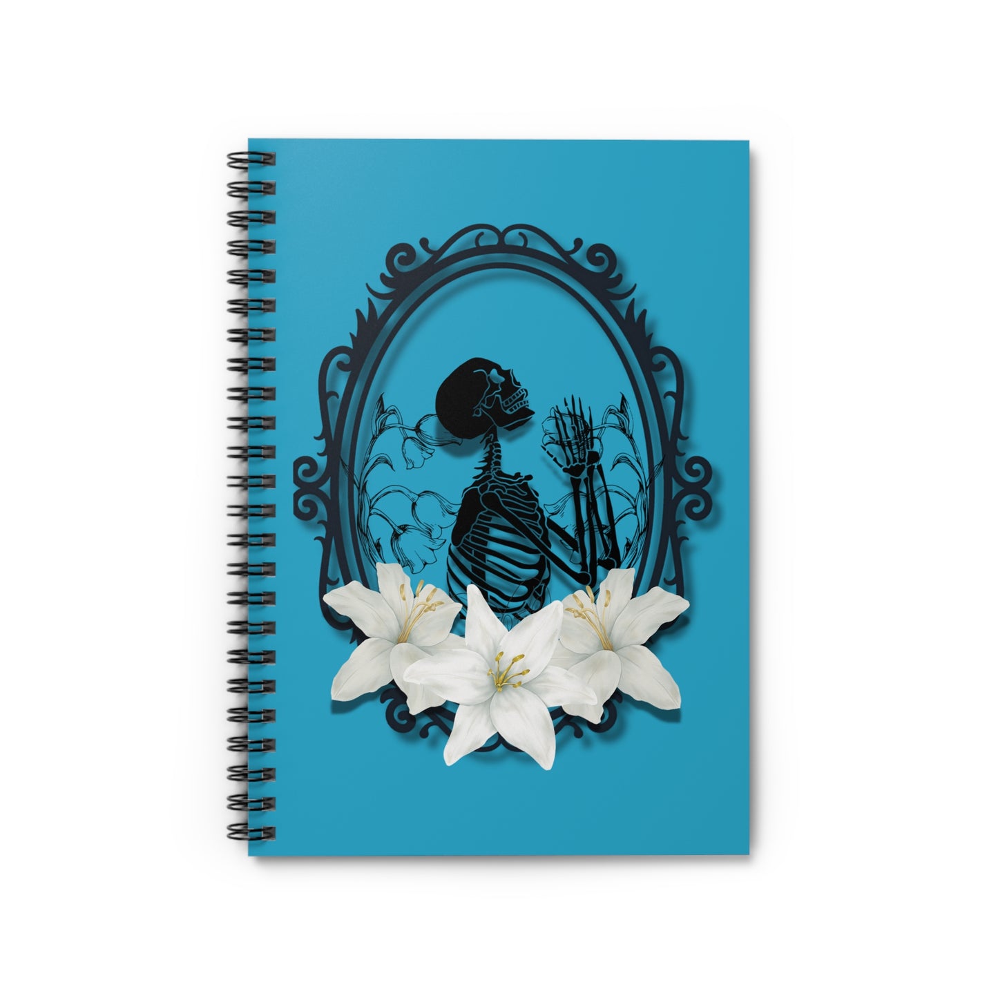 Floral Spiral Notebook - The Prayer