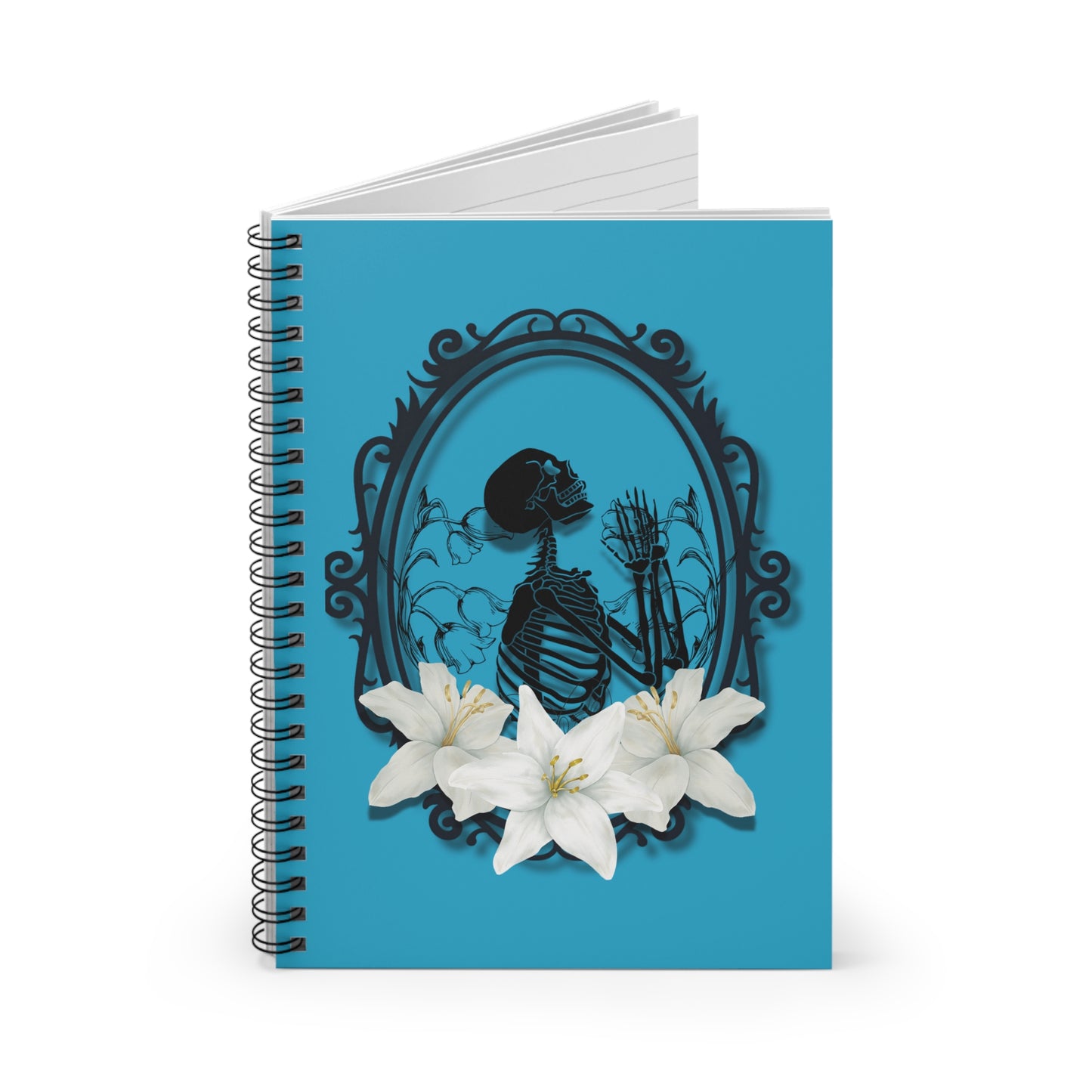 Floral Spiral Notebook - The Prayer