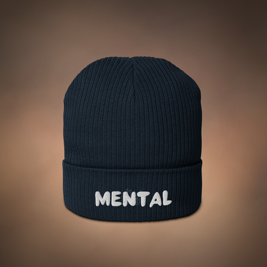 Mental - Organic ribbed beanie
