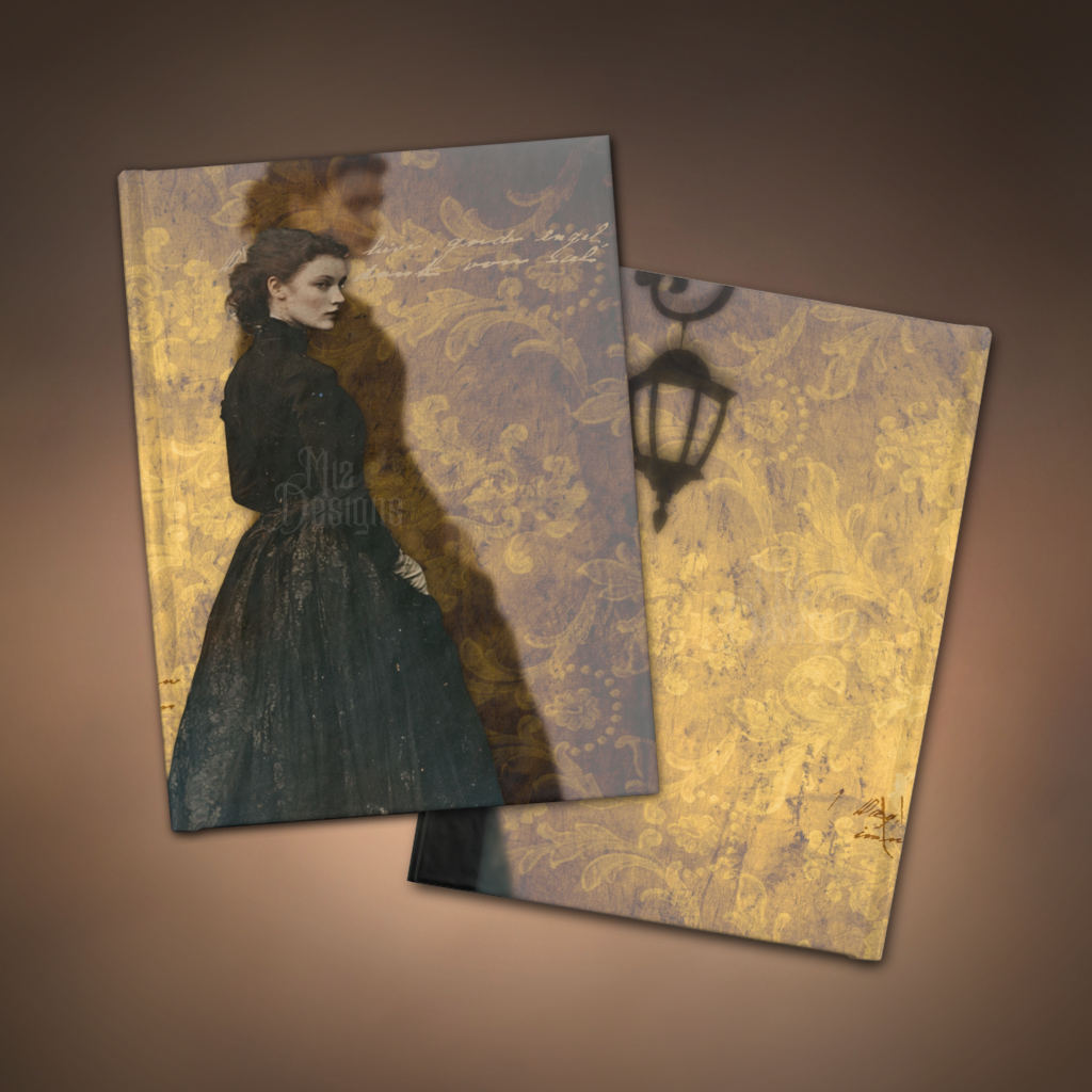 Secrets in Shadows | Vintage Silhouette Notebook