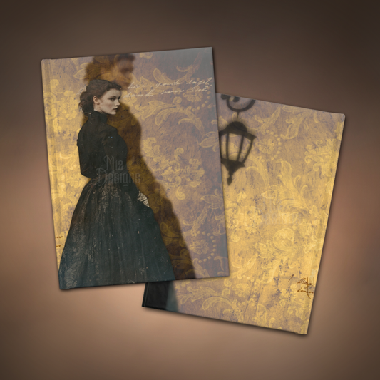 Secrets in Shadows | Vintage Silhouette Notebook